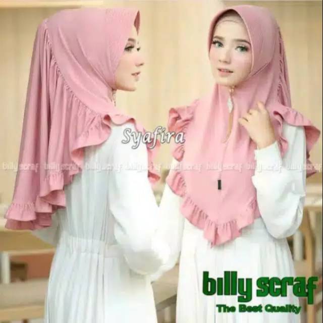 Jilbab instan Shafira by Billy scraf ori