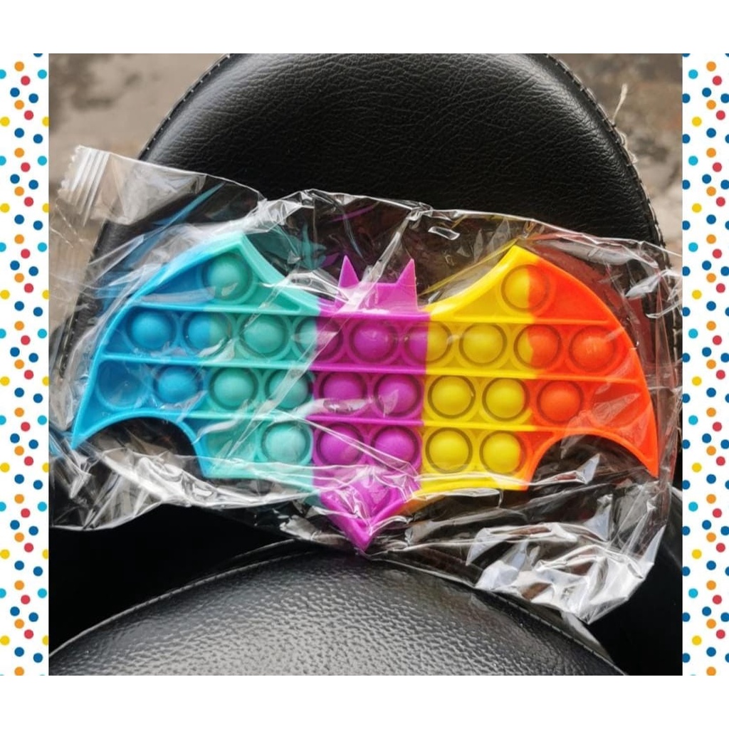 pop it rainbow amonngus - push bubble fidget toys rainbow apple- unicorn - dinosaurus-mickey-awan-4