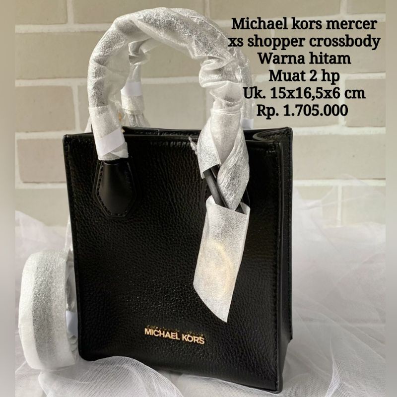 Michael Kors Mercer xs Shopper Crossbody black