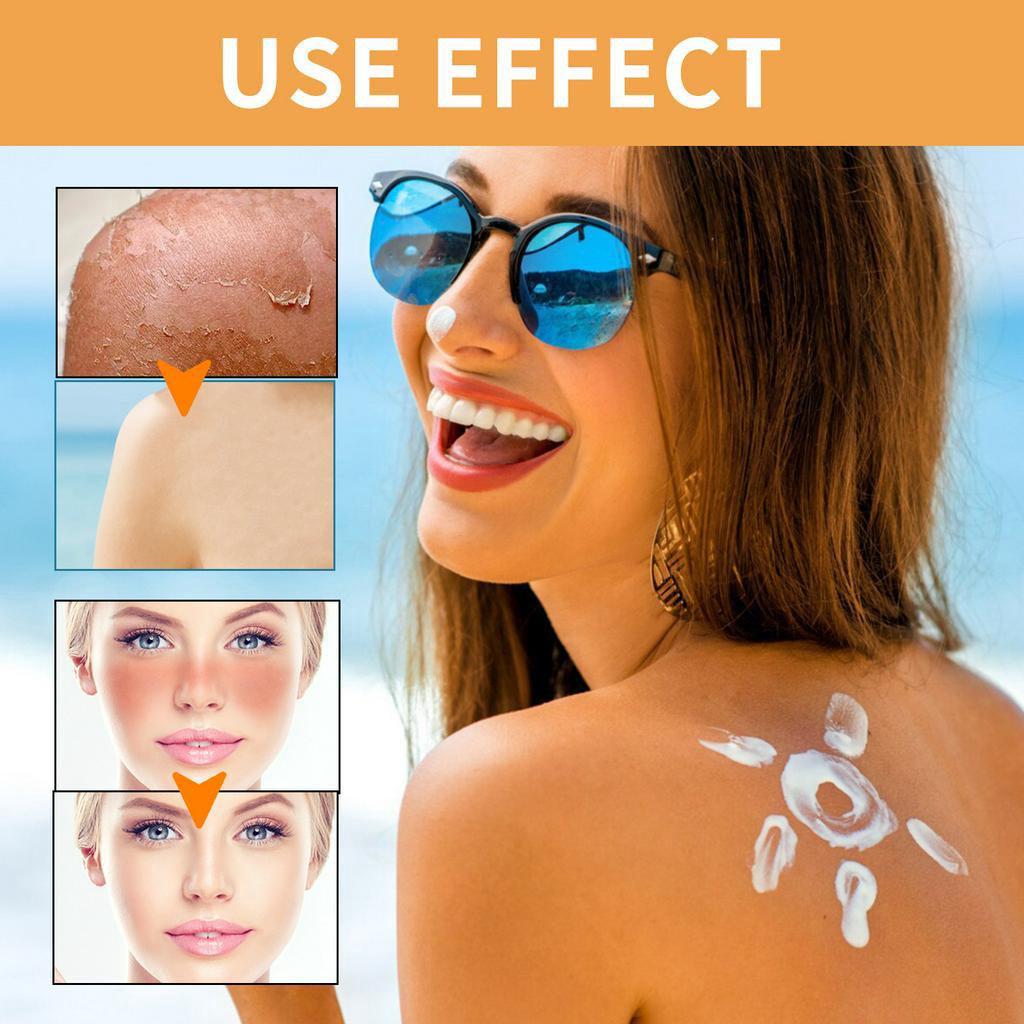 Tabir Surya Menyegarkan krim pelindung kulit tabir surya 50 kali SPF50+ isolasi susu perlindungan UV tubuh tahan air dan tahan keringat Sunscreen