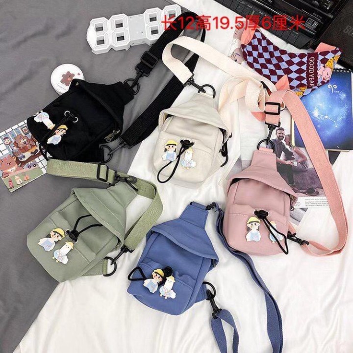 TAS SELEMPANG SLING BAG MINI TUTUP TOPI LUCU IMPOR 8574#