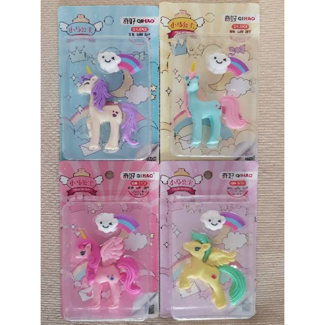 

Penghapus karakter pony dan unicorn/eraser/penghapus pony/penghapus unicorn
