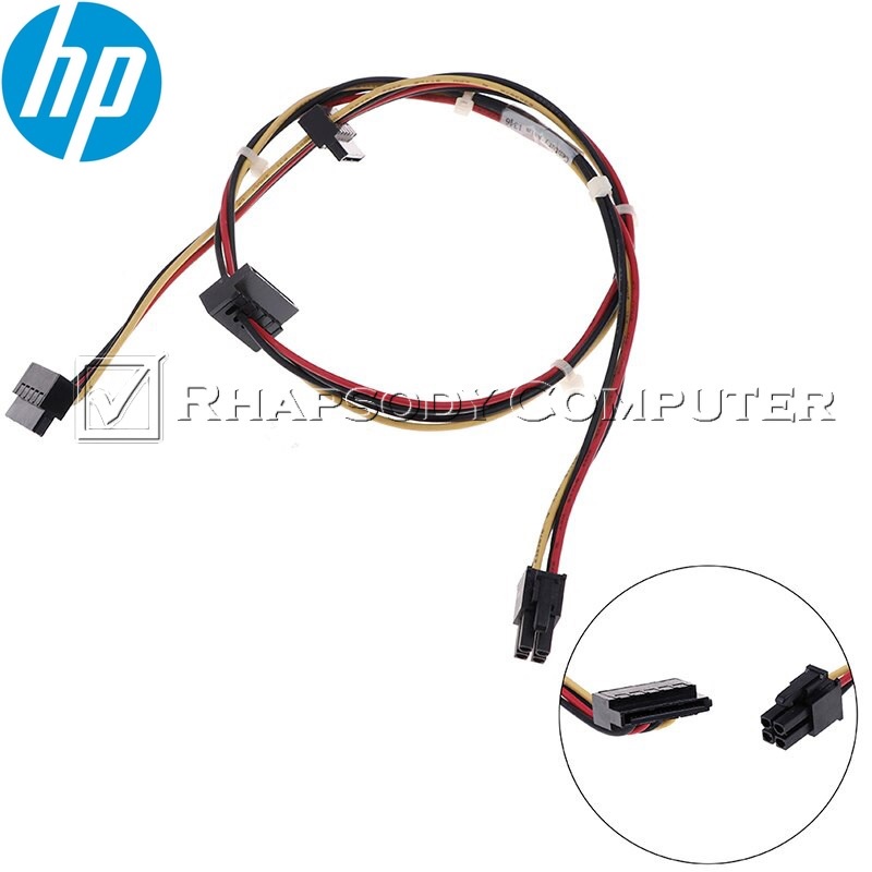Kabel Power SATA 4 Pin to 3x SATA Port 15pin for HP Compaq Mainboard