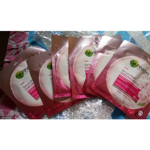 Garnier serum mask
