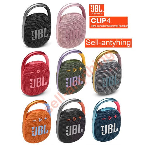 JBL CLIP 4 / CLIP4 Portable Waterproof Speaker Garansi Resmi