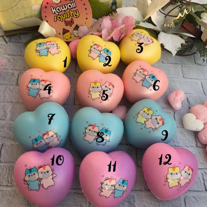 Lucu Poli Sweet Heart Squishy By Popular Boxes Promo