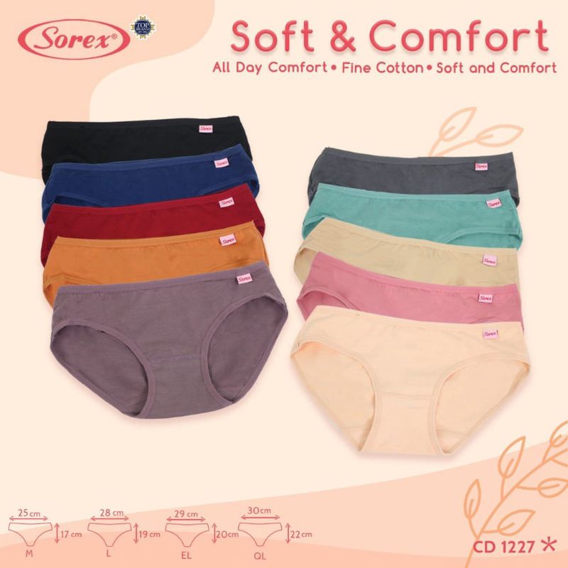 SOREX  Cd Basic Katun Mini 1227 SOREX  Panties  Original