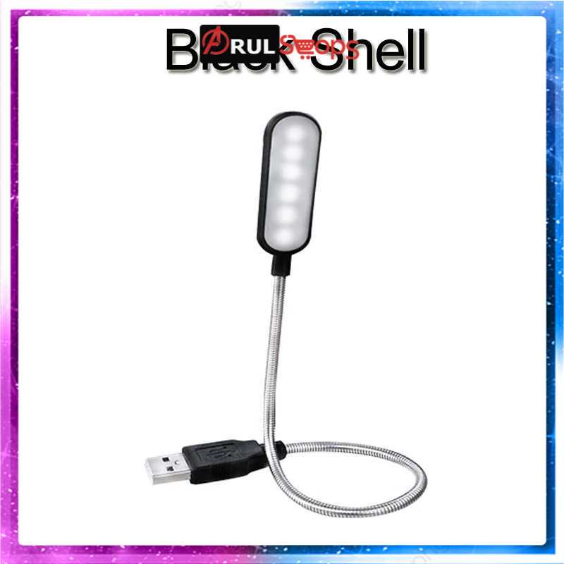 Aamasun Lampu Belajar LED USB Metal Flexible 4 LED - FM105