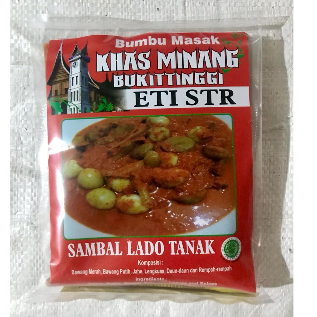

Bumbu Sambal Lado Tanak Khas Minang