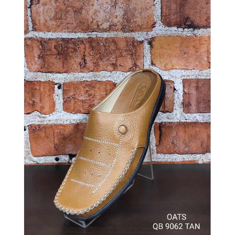 sepatu sandal pria , sepatu sandal cowok , sepatu sandal casual , sepatu sandal kulit OATS