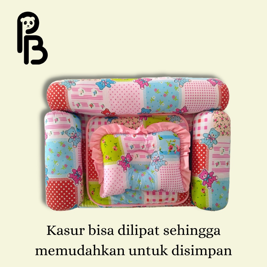 Precious Baby | Kasur Lipat Bayi | Kasur Lipat + Kelambu | Kasur Lipat Anak | Free Tas Mika untuk Kasur Lipat