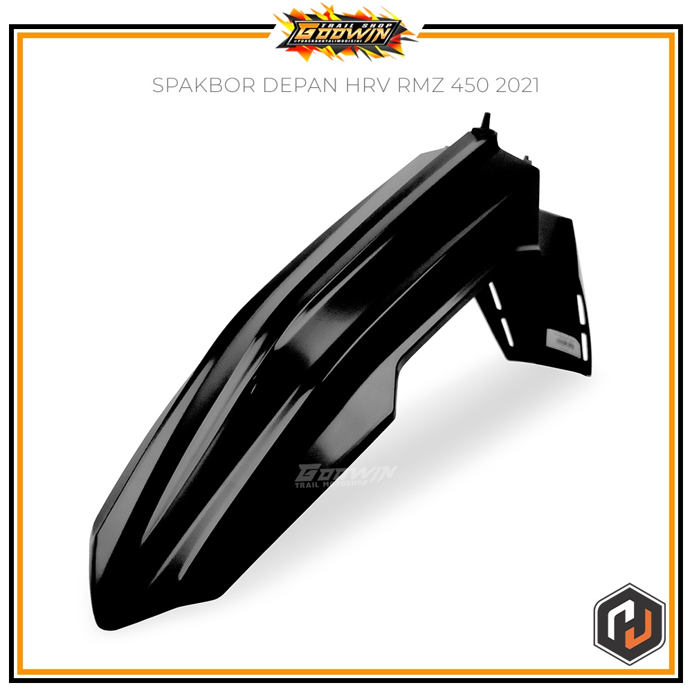 Sparkboard Slebor Spakbor Depan Papan Nomor RMZ 450 Front Fender HRV Motocross Original SUZUKI RMZ 250 450 2021 Universal KLX CRF 150L WR 155