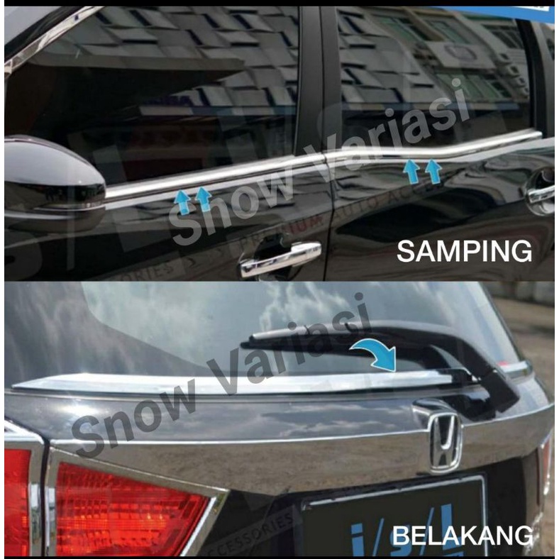 PAKET LIS KACA SAMPING BELAKANG MOBILIO TYPE E JSL