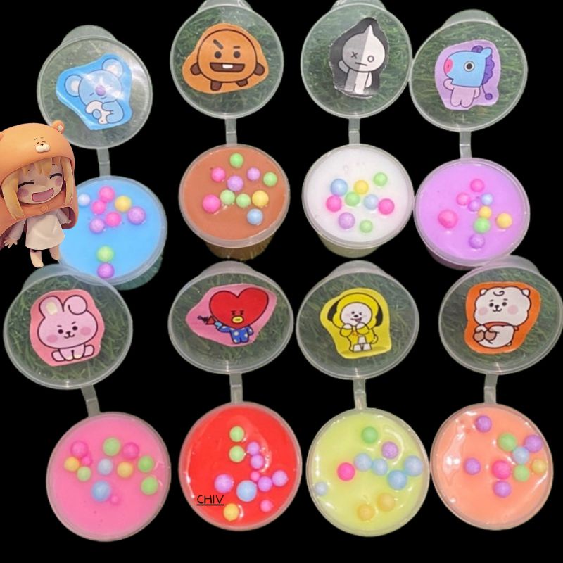 《17 jenis POP IT READY STOK》Versi 2 GAJAH,HARIMAU,BEAR,KUDA,DINO-Slimerandom2pcs 25gr