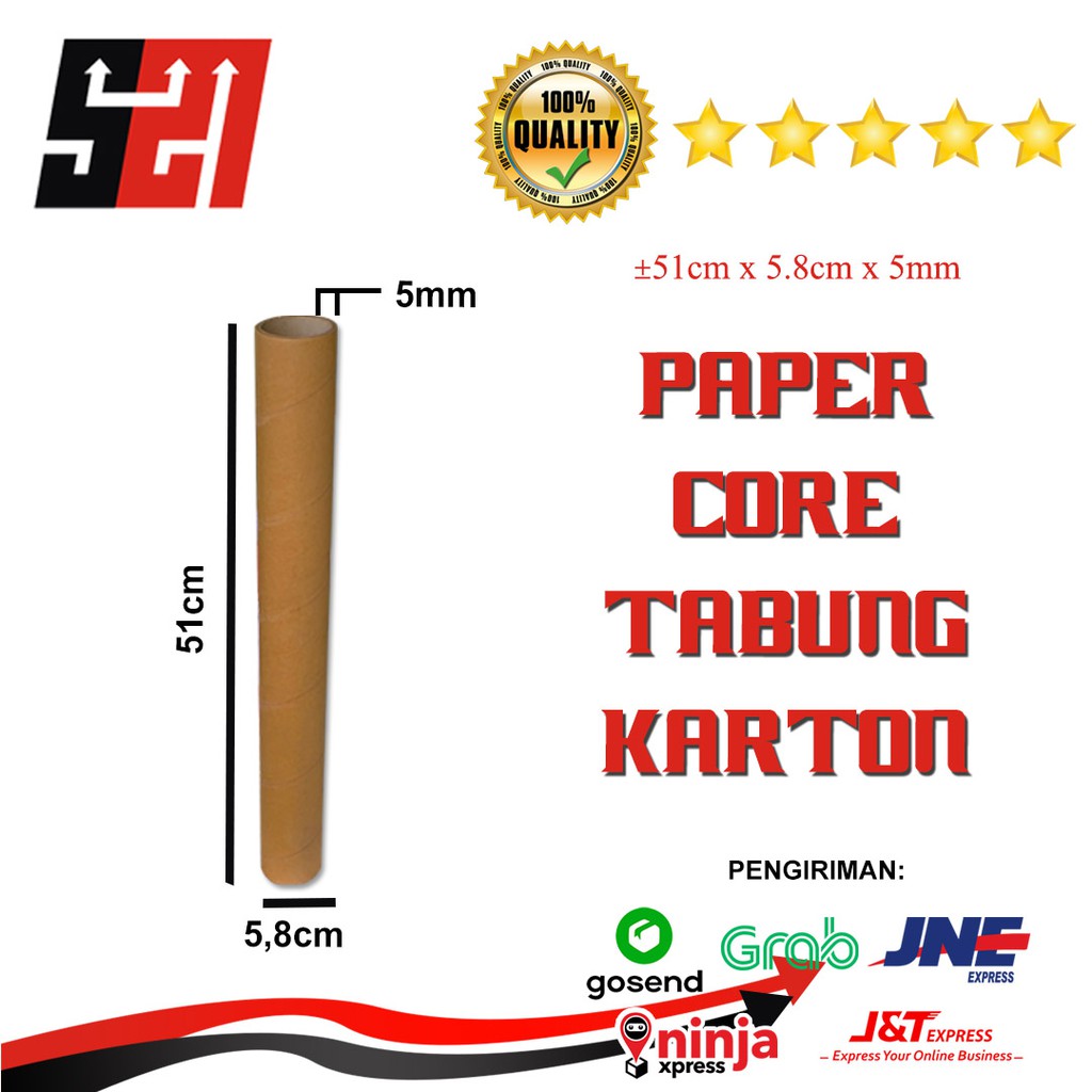 

Paper Tube Cones Tabung Tebal 5mmMurah