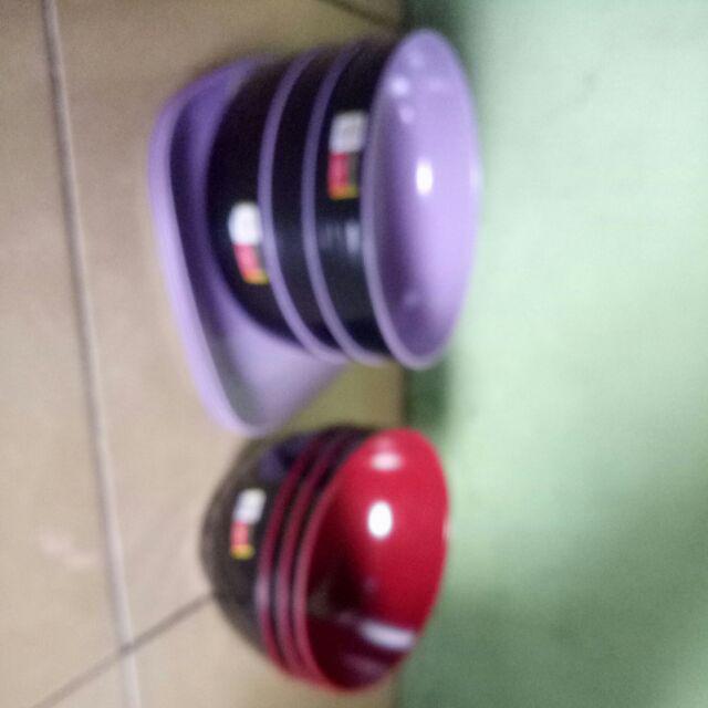 Piring Kotak Dan Mangkuk Melamin Golden Dragon