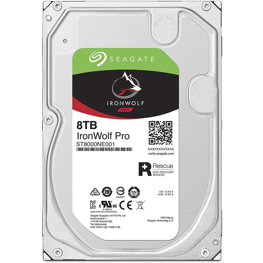 SEAGATE IronWolf Pro 8TB 3.5&quot; 7200RPM 256MB Cache SATA HDD