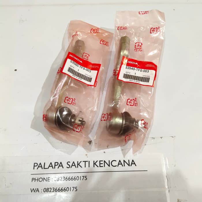 TIE ROD TIE ROD END HONDA MOBILIO ORIGINAL 1SET THAILAND