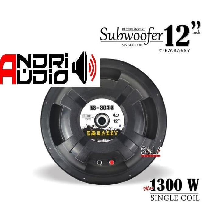 Subwoofer 12 Inch Embassy Es-304S