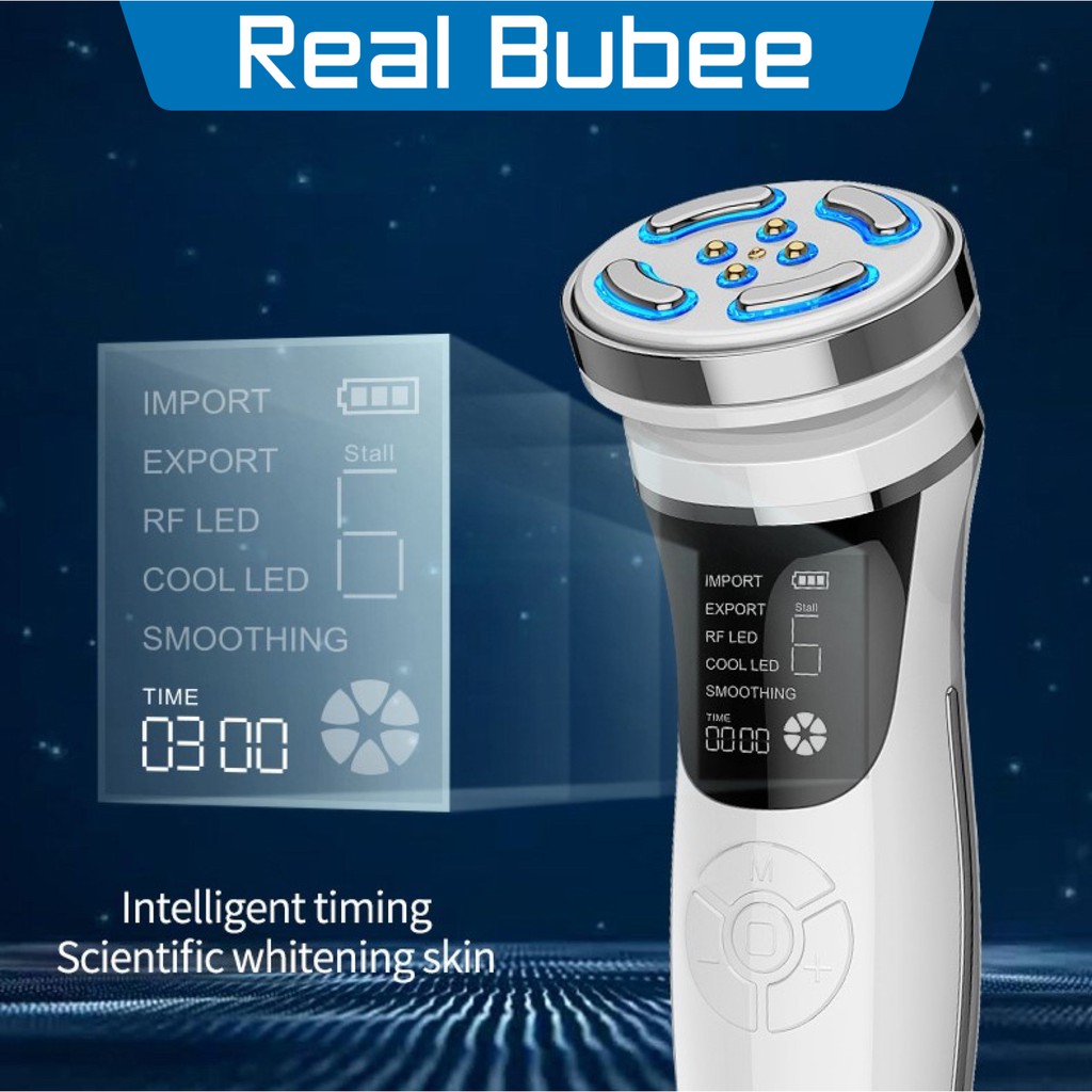 Real Bubee Ultrasonic Wave Face Shaping Hand-held Radio Frequency Beauty Equipment