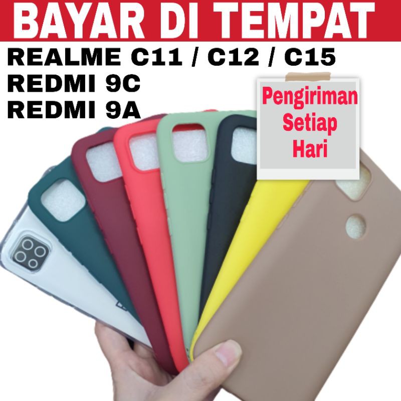 Softcase Xiaomi Redmi 9C / Silikon Redmi 9C Aneka Warna dan Motif