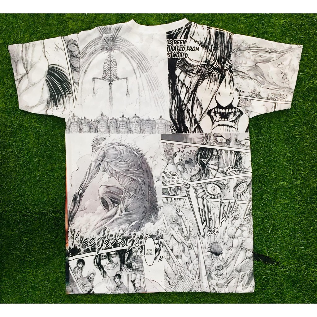 Tshirt Eren Titan Battle Attack on Titan Anime SNK AOT Shingeki No Kyojin