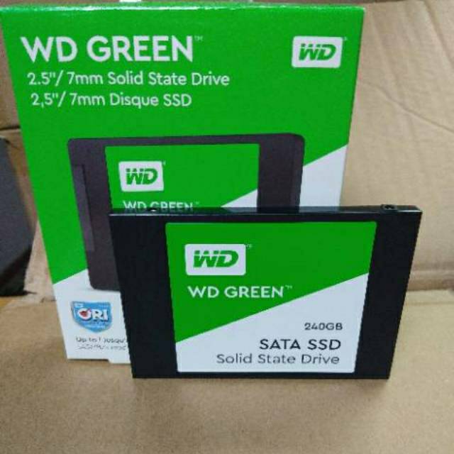 WD Green SSD 240GB SATA III 2,5inch