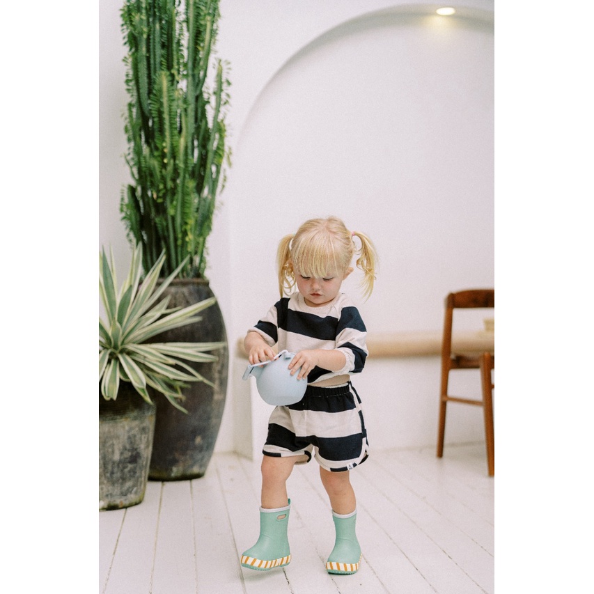 BOHOPANNA Stripe Set - Setelan Anak Perempuan