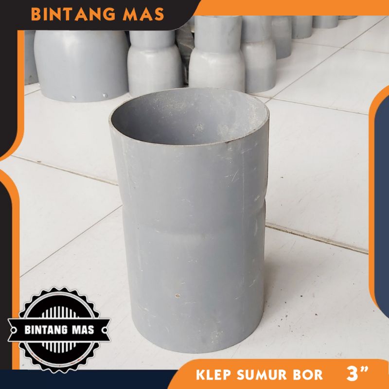 Check Valve / Tosen Klep 3 inch / 3 dim, Kelep Pvc untuk Pompa Air, Kelep Sumur Bor, Tipe D