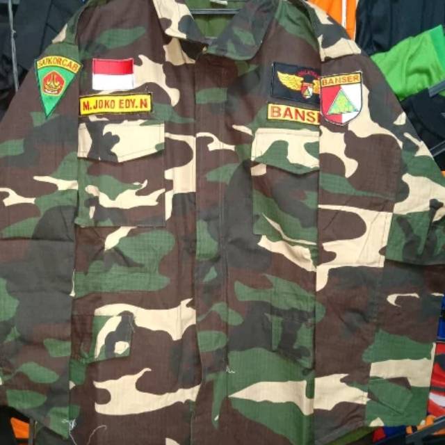 Jaket banser doreng nato BB