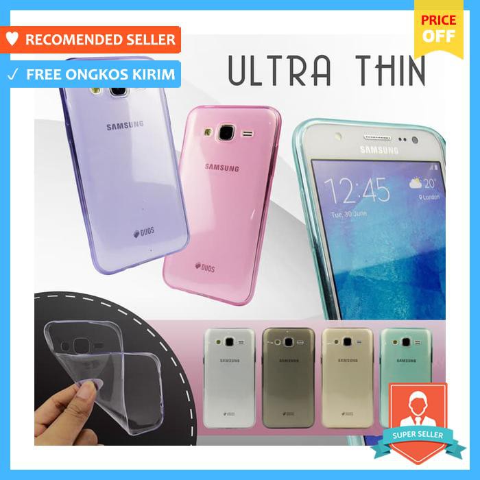 Soft Clear Cover Samsung Transparan Case S6 Flat S7 Edge Note 5 7 4 S5 - Soft Case Handphone