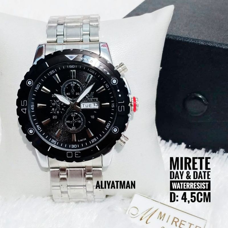 JAM ORIGINAL TAHAN AIR MIRETE_COD_JAM TANGAN PRIA RANTAI STAINLIS STEL_JAM TANGAN CWOK TAHAN AIR JAM TANGAN COWOK WATER RESISTAN_JAM TANGAN PRIA IMPORT_JAM TANGAN PRIA ORIGINAL_JAM TANGAN MURAH_JAM TANGAN PRIA TERLARIS_JAM TANGAN PRIA BESI_JAM TANGAN PRIA