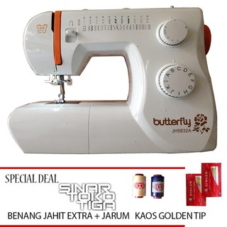 Terlaris Mesin Jahit Murah Butterfly Jh 5832a Butterfly Jh5832a Portable
