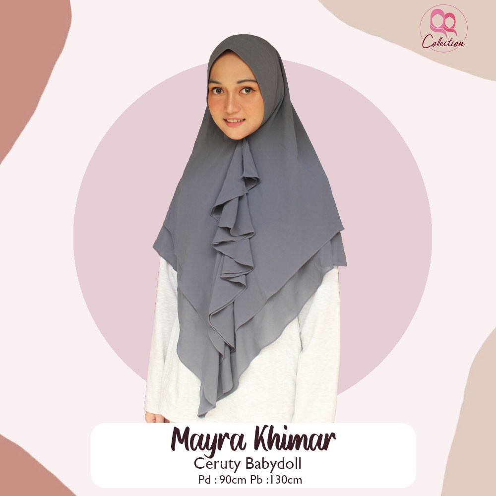 MAYRA SYAR'I / SYARI / HIJAB SYARI / KHIMAR SYARI / KHIMAR JUMBO / HIJAB JUMBO / KHIMAR INSTAN