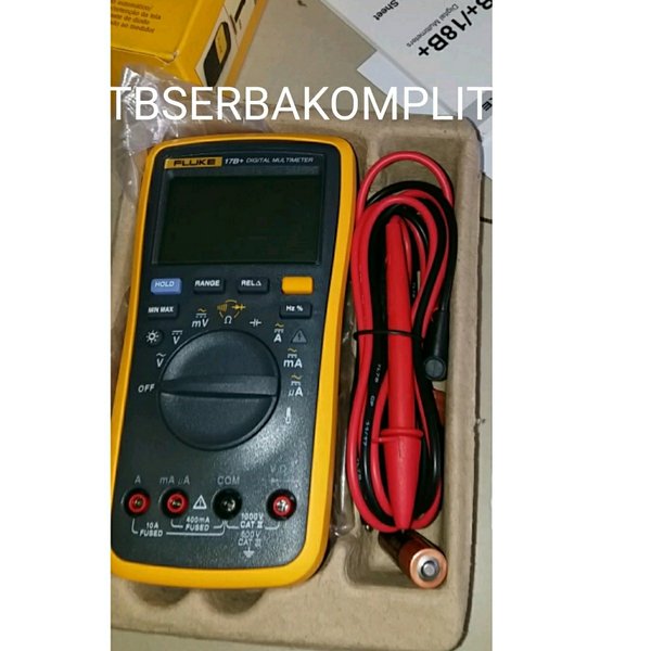Digital Multitester Fluke 17b+ / 17 b+ Multimeter Avo Meter Digital Fluke 17b+ Asli Original 100%