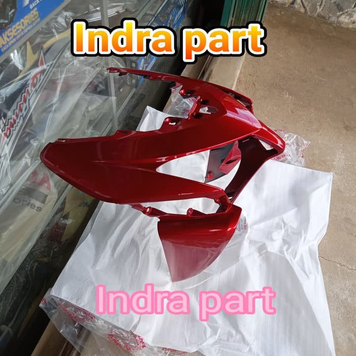 tameng dasi body depan motor honda vario 110 karbu warna merah