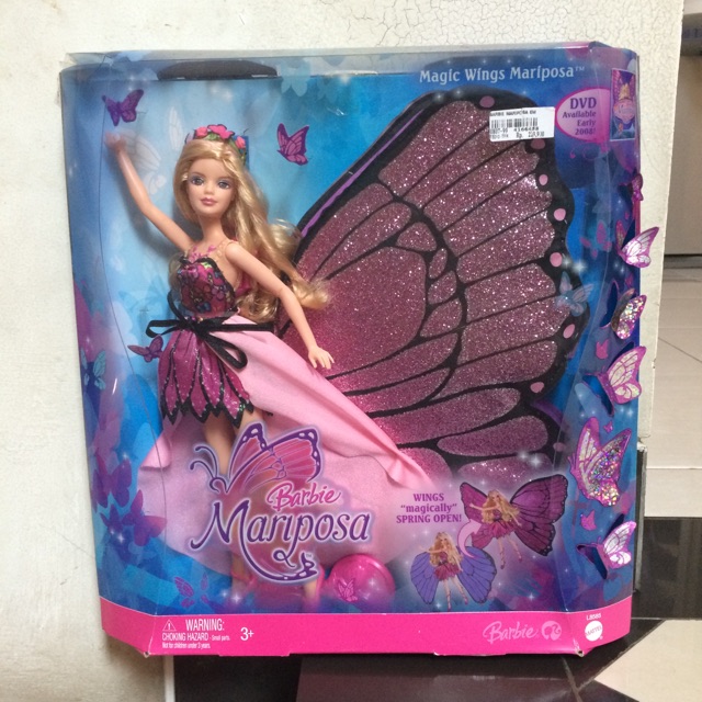 barbie mariposa original mattel