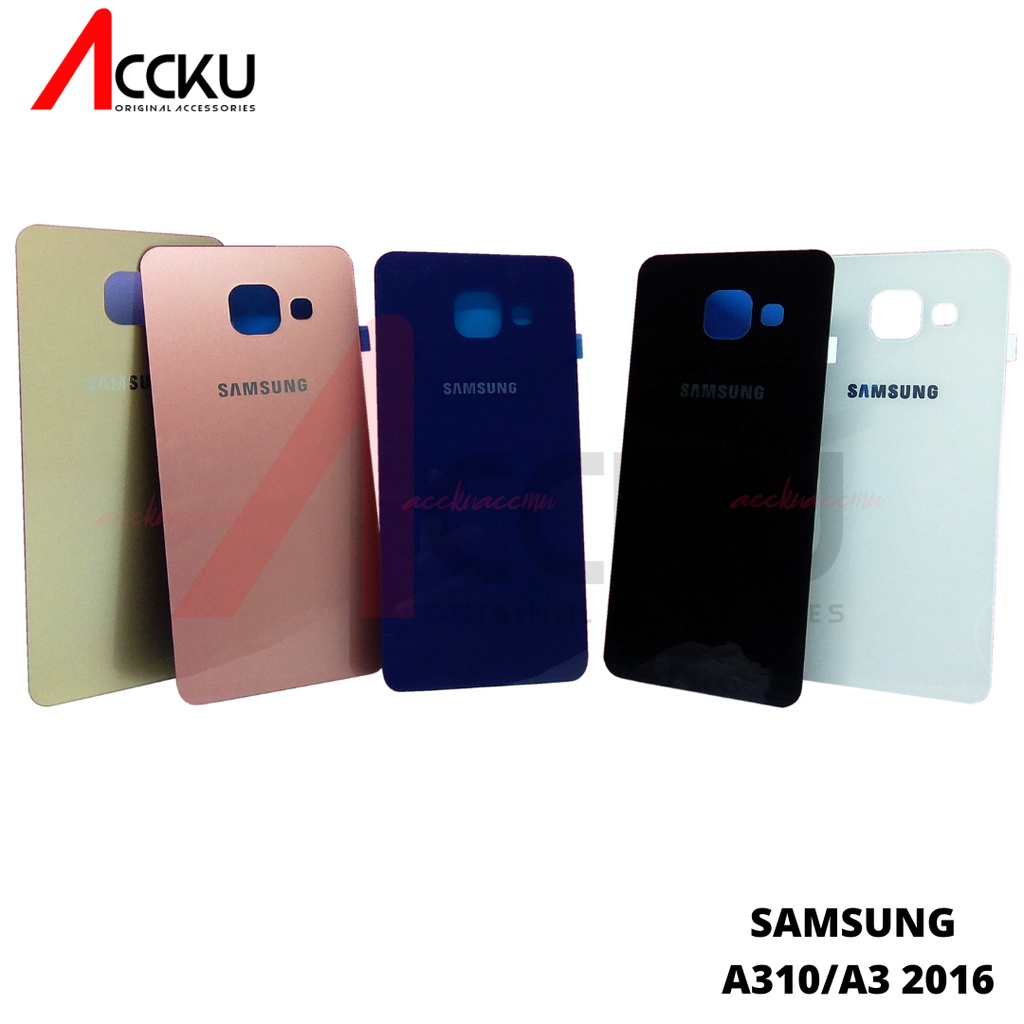 TUTUP BELAKANG SAMSUNG A3 2016 BACK COVER SAMSUNG A310  A3 2016 ORIGINAL