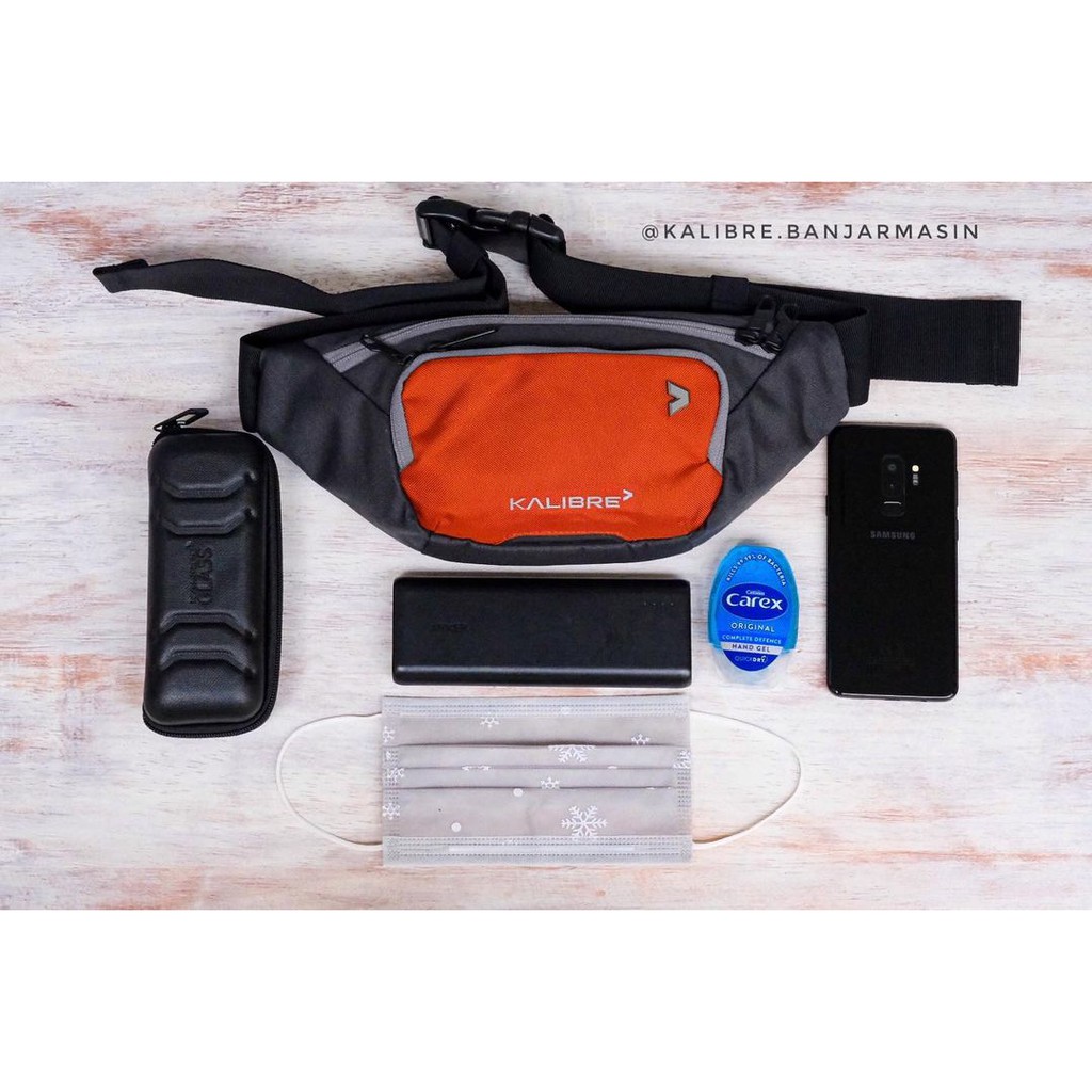KALIBRE WAIST BAG EUCLID GREY ORANGE 921302814