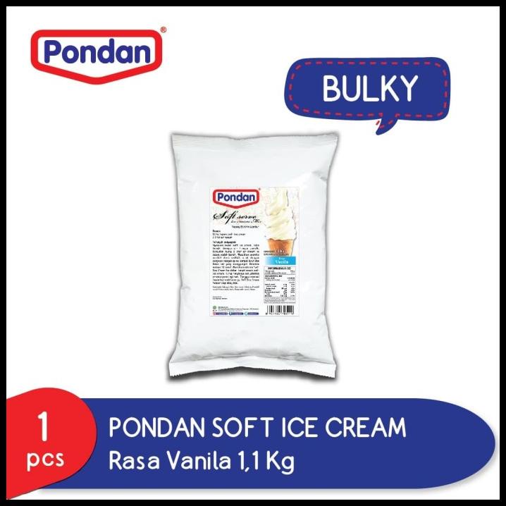 

Pondan Soft Ice Cream Vanilla