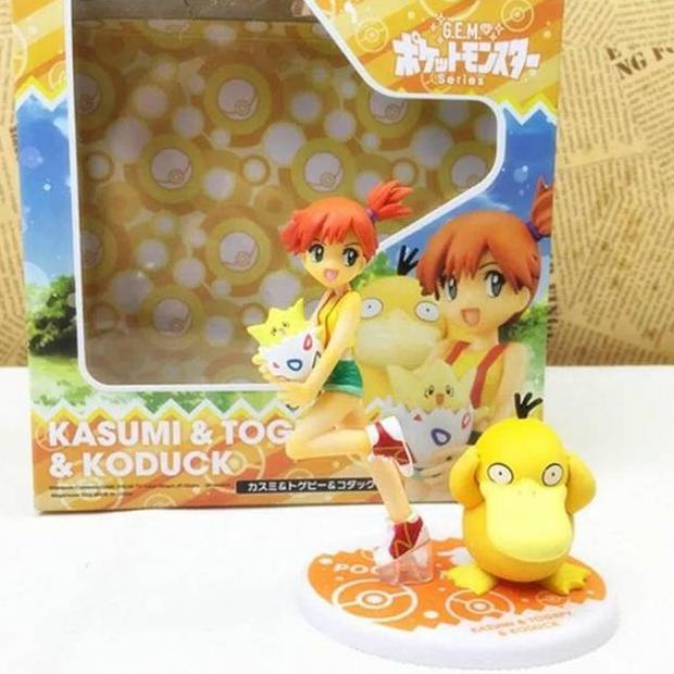 Misty Psyduck Togepi Action Figure Pokemon