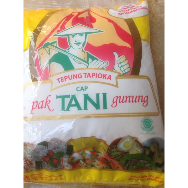 

Tepung Tapioka cap Pak Tani Gunung
