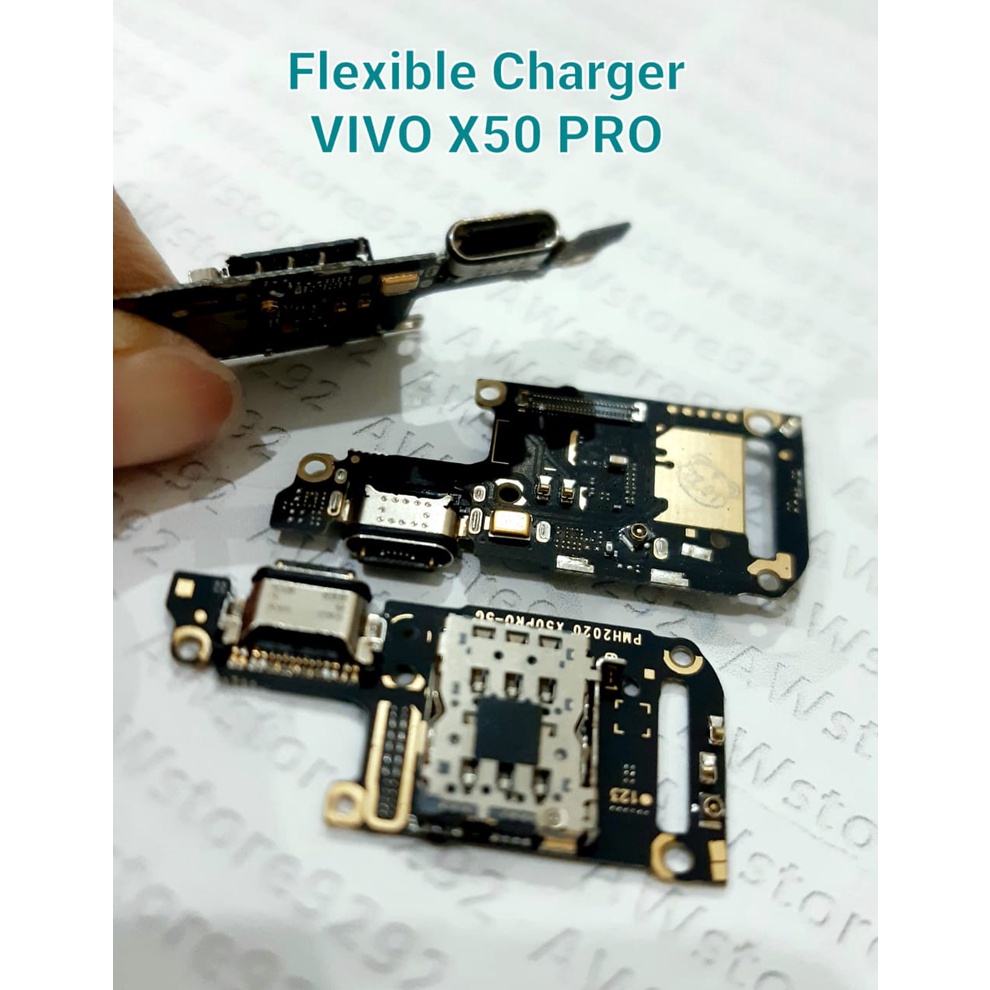 Flexible Papan PCB Con Cas Fleksibel Konektor Charger VIVO X50 PRO