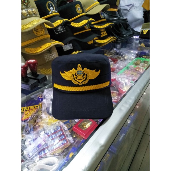 topi komando dishub perhubungan gol 3 bisa pake nama