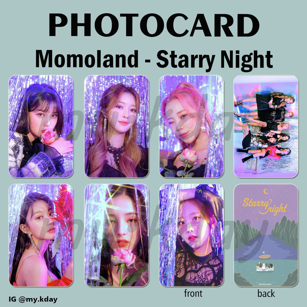 PC-0027, Unofficial Photocard Momoland Starry Night 2 sisi