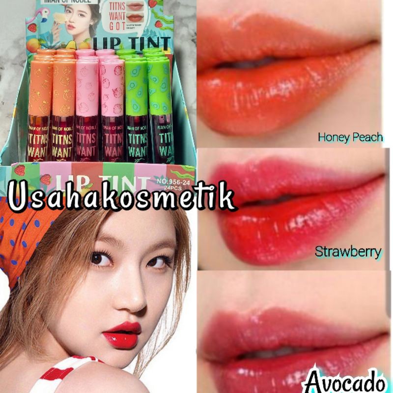 PERBOX LIP TINT THAILAND IMAN OF NOBLE HARUM FRUIT NO.956-24