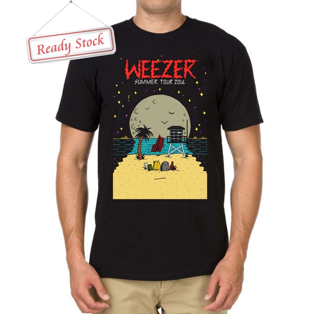 Weezer Band Tour Tshirt