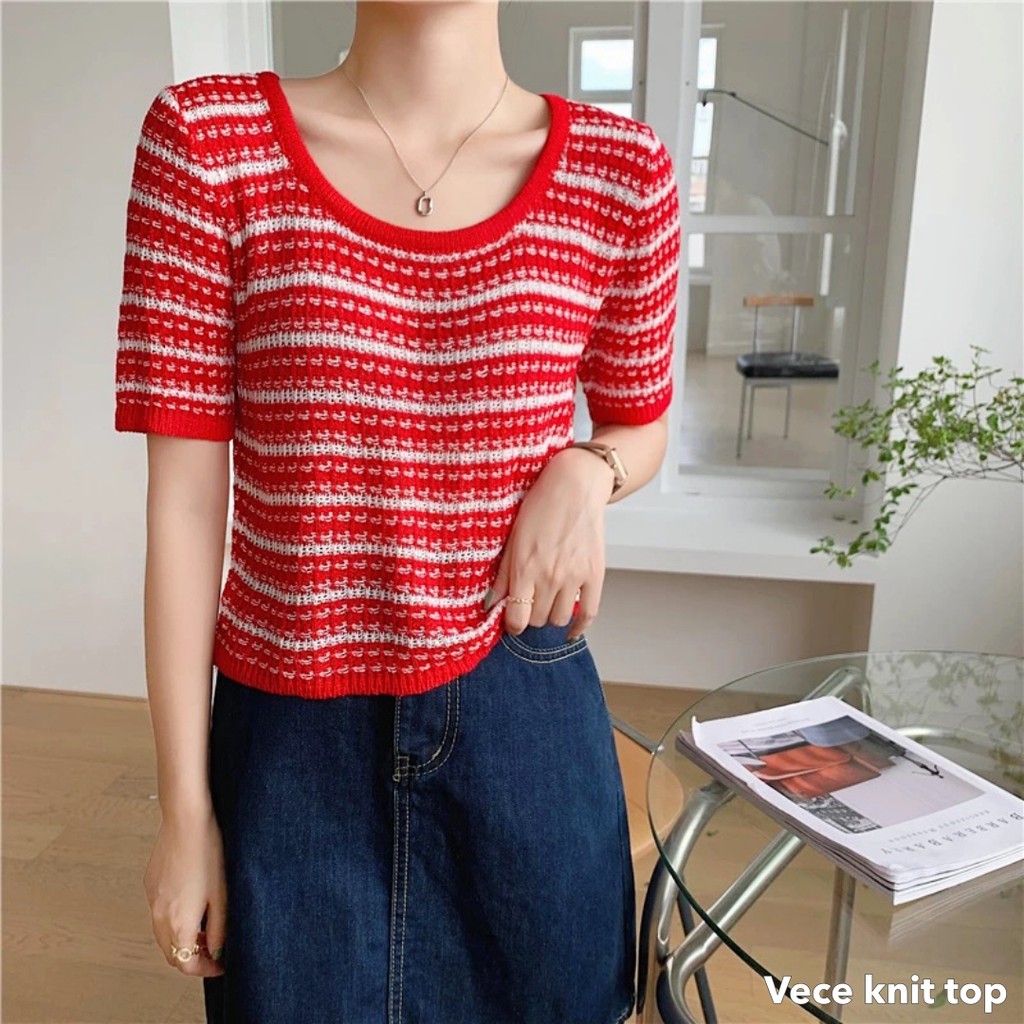 Vece knit top -Thejanclothes