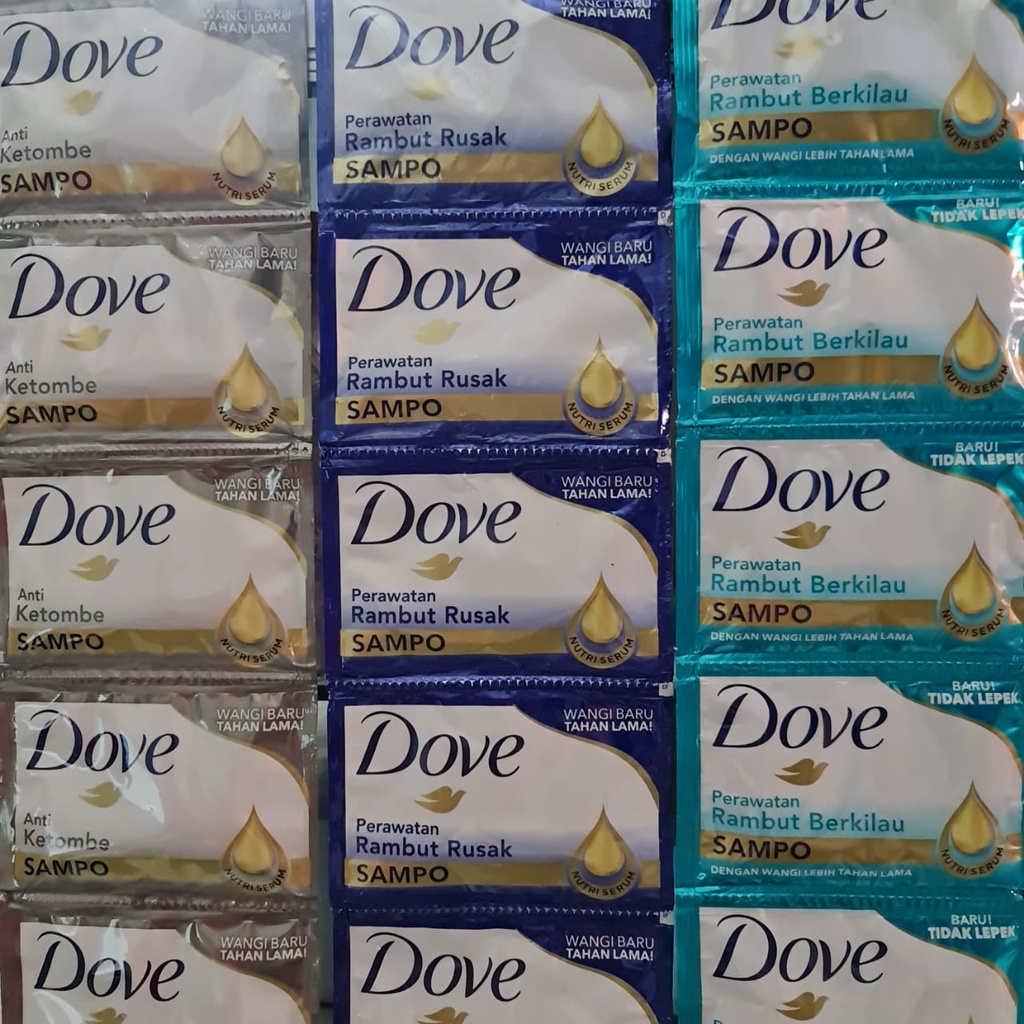 SHAMPOO DOVE RENCENG 12 SACHET