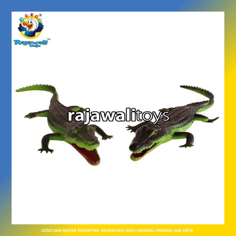 RAJAWALI TOYS BUAYA KARET PENCET H9702